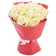 23 white roses