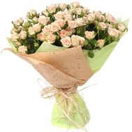 Bouquet of 25 cream spray roses