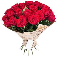 Bouquet of 27 red roses