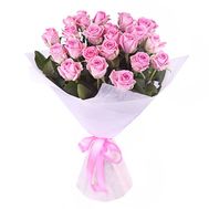 27 pink roses