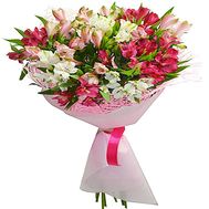 Bouquet of alstroemerias