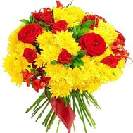 Bouquet of flowers for grandma