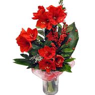 Bouquet of red flowers