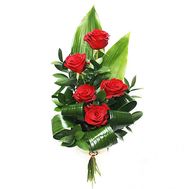 Bouquet to the man