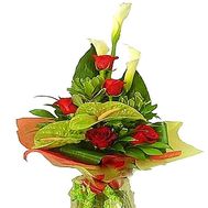 Bouquet for a man`s birthday