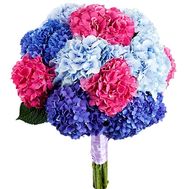 Bouquet with hydrangea