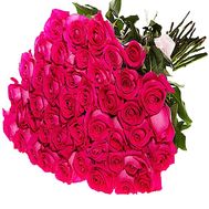 Expensive bouquet of flowers from roses