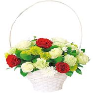Interesting flower basket