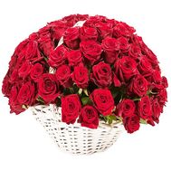 Cart of 101 roses