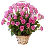 Flower basket for wife