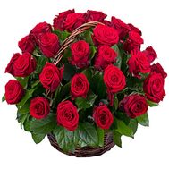 Basket of roses
