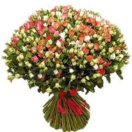 Bush bouquet roses