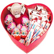 Soft toy and kinder in box