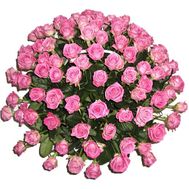 Huge Basket 101 Pink Rose