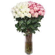 Original bouquet of 101 imported roses