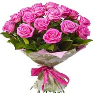 21 pink roses