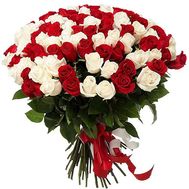 Chic bouquet of roses