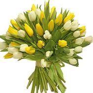 Tulips big bouquet