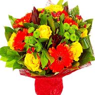 Bright bouquet of flowers