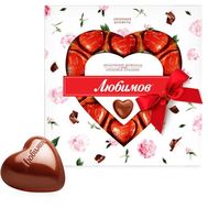 Candy Lyubimov Hearts in milk chocolate