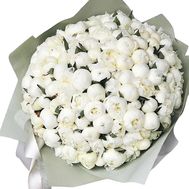 Bouquet 101 peonies