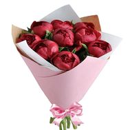 9 peonies