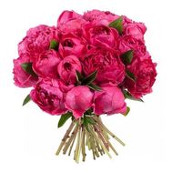 Bouquet of 11 peonies