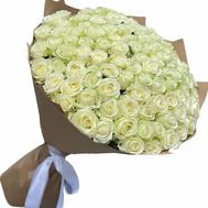White meter roses