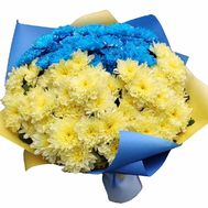 Yellow-blue bouquet
