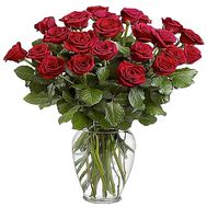 21 red roses