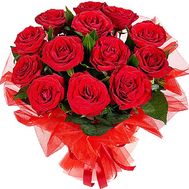 13 red roses