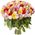 101 multi-colored rose bouquet