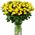 Bouquet of yellow bush roses
