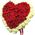 Heart of 101 roses