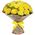 25 yellow roses