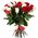 Bouquet of 23 import roses