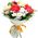 Flowers for the grandmother`s birthday