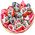 Eggs kinder surprise in the basket