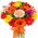 Bouquet with gerbera