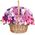 Flower basket for girls