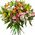 Beautiful bouquet of alstroemeria