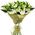 Bouquet of white lilies
