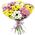 Bouquet of chrysanthemum chrysanthemums