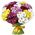 Bouquet of 15 chrysanthemums