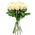 17 white roses