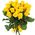 21 yellow rose