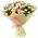 Bouquet of 25 cream spray roses