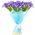 Bouquet of blue irises