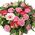 Bouquet for the birthday of the woman