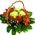 Composition of natural flowers
